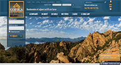 Desktop Screenshot of corsica-aventure.com